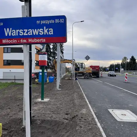 Przebudowa ul. Warszawskiej w Rzeszowie [listopad 2023] - fot 5